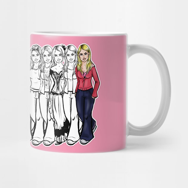 Rose Tyler Series 1 by Scribble Creatures